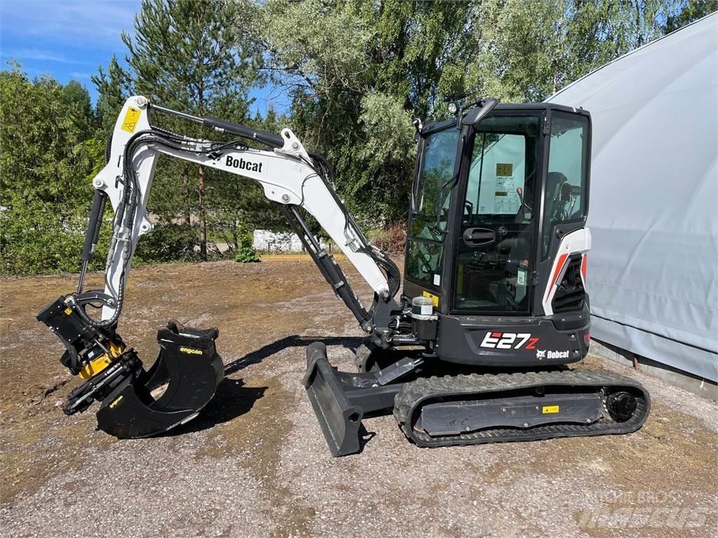 Bobcat E27Z Mini ekskavatörler, 7 tona dek