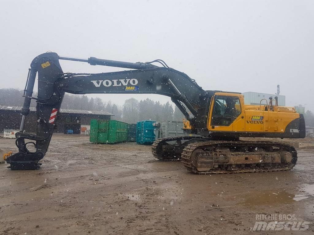 Volvo EC 700 B LC Paletli ekskavatörler