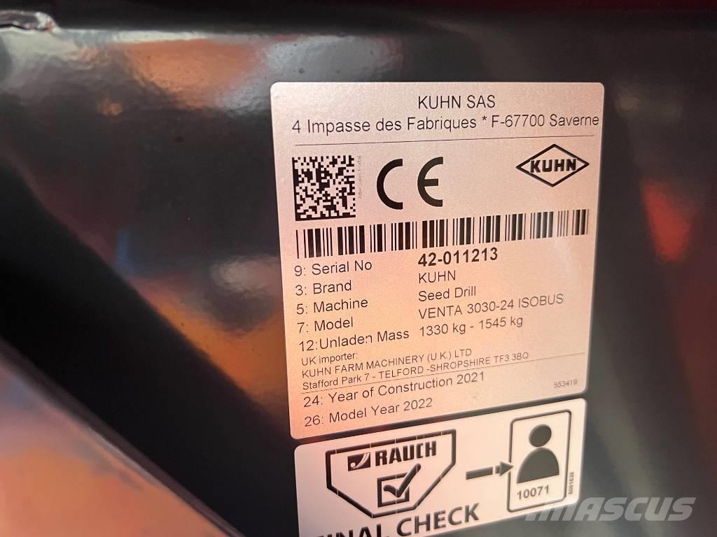 Kuhn Venta 3030-24 Mibzerler