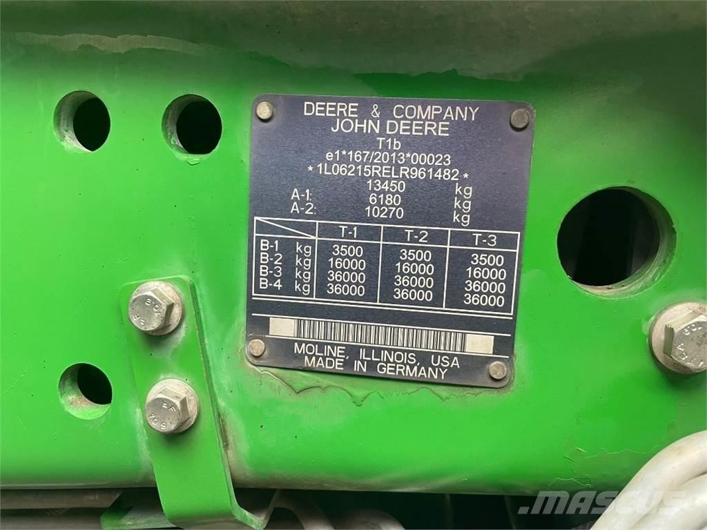 John Deere 6215R Traktörler