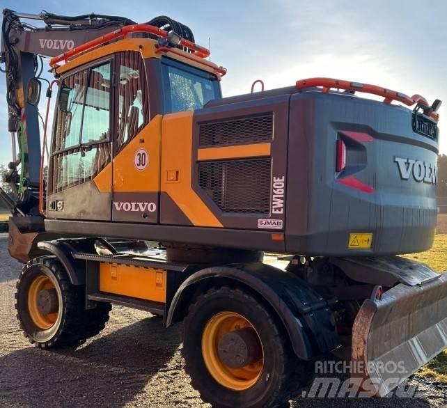 Volvo EW 160 E Lastik tekerli ekskavatörler
