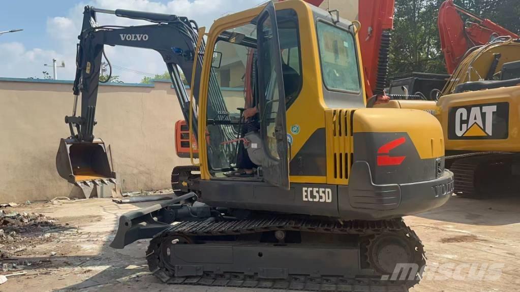 Volvo EC 55 Mini ekskavatörler, 7 tona dek