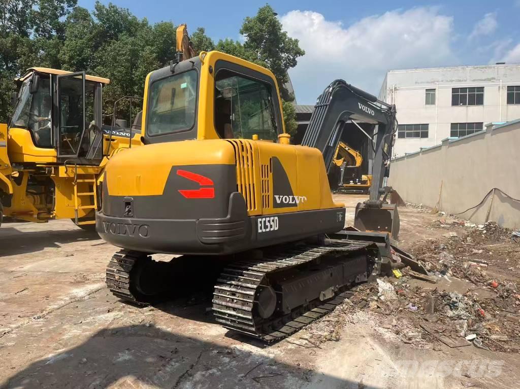 Volvo EC 55 Mini ekskavatörler, 7 tona dek