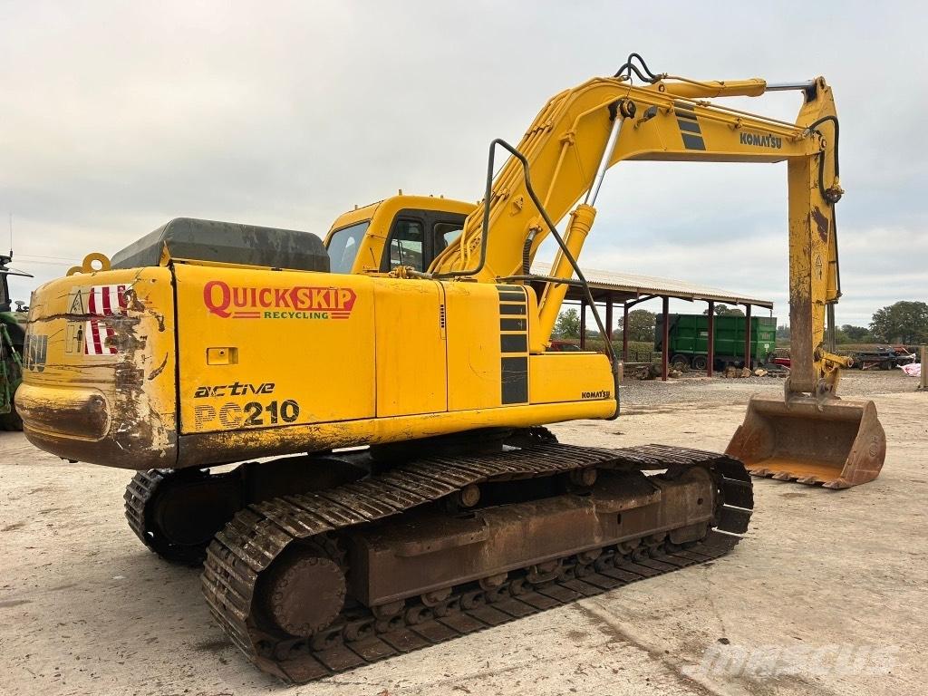 Komatsu PC 210-6K Paletli ekskavatörler