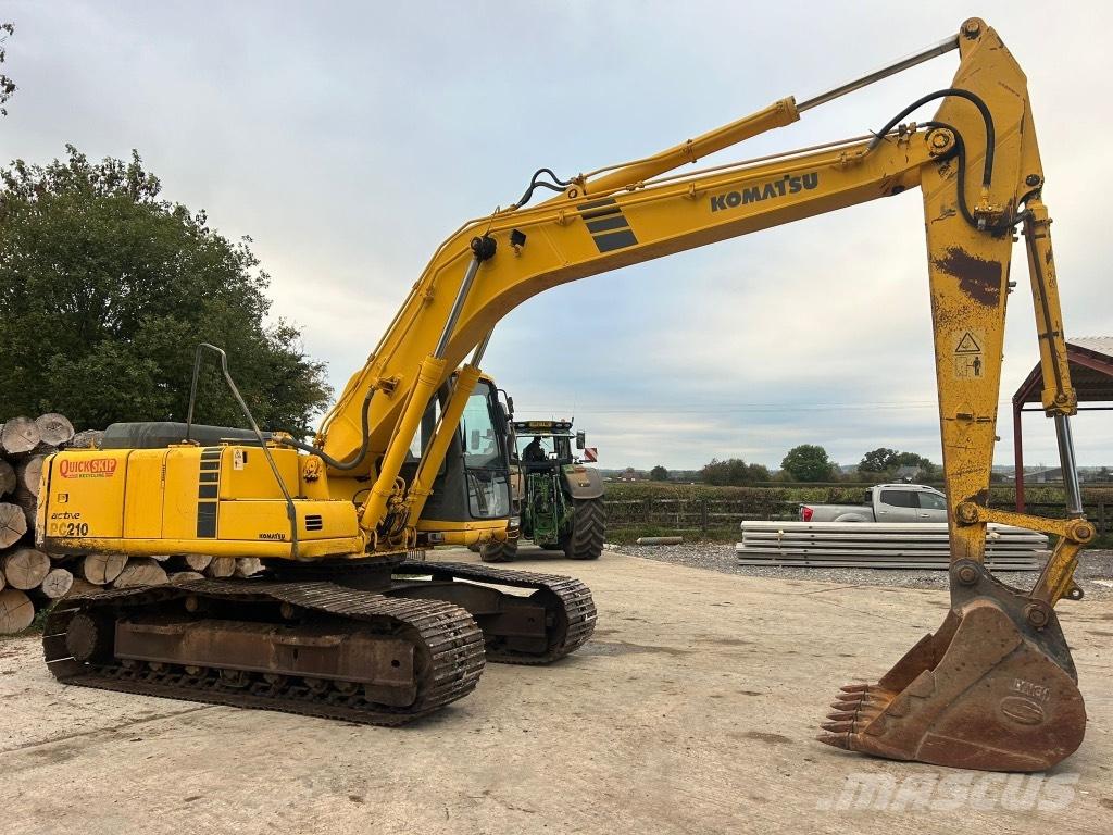 Komatsu PC 210-6K Paletli ekskavatörler