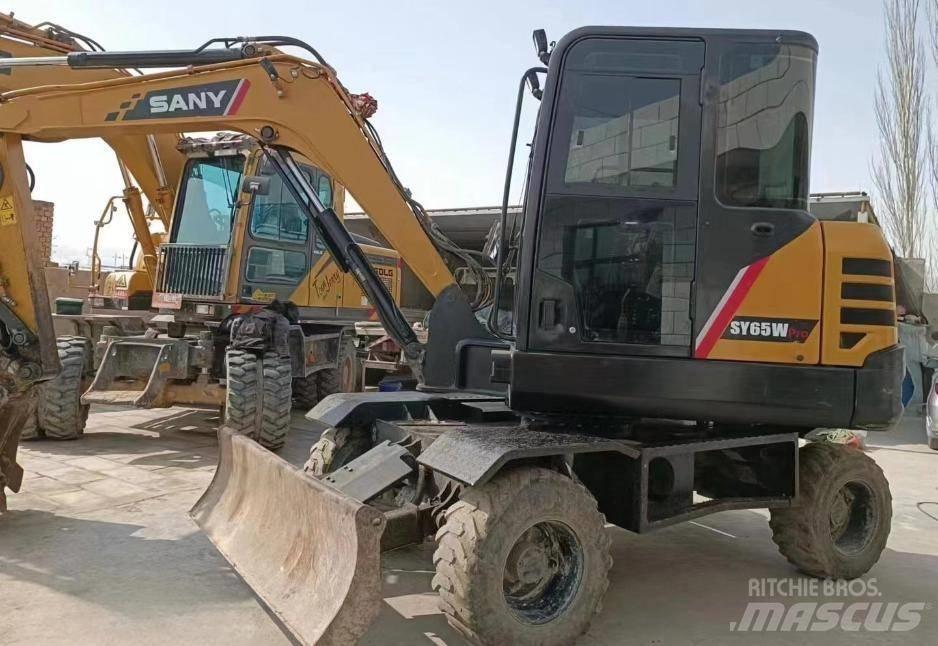 Sany SY65W PRO Lastik tekerli ekskavatörler