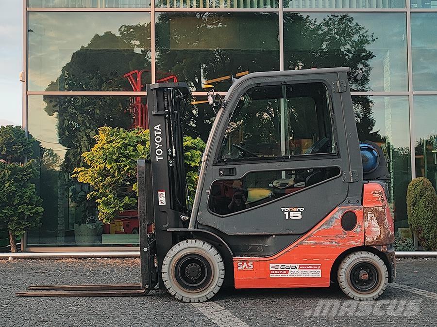 Toyota 02-8FGF15 LPG'li forkliftler