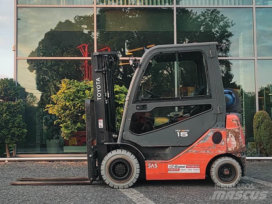 Toyota 02-8FGF15 LPG'li forkliftler