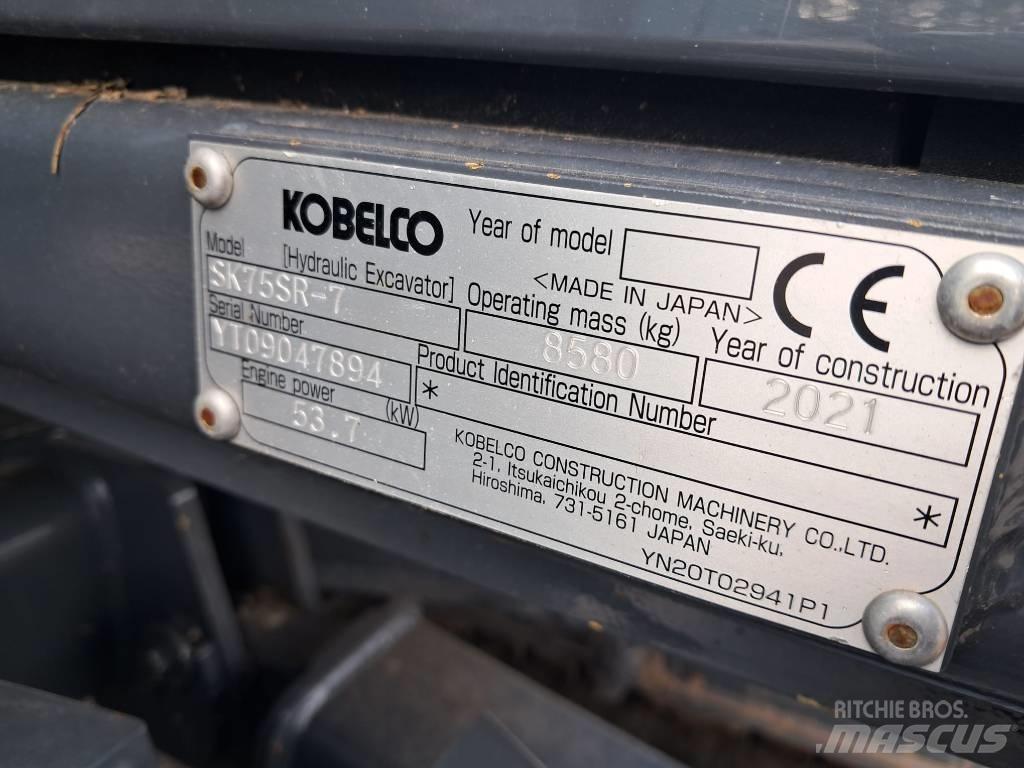 Kobelco SK75SR-7 Midi ekskavatörler 7 - 12 t