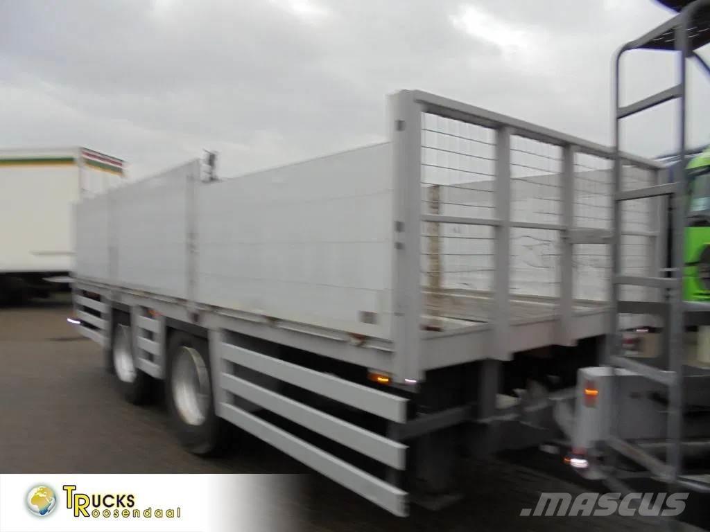 GS AN- 2000 + 2 AXLE Flatbed römorklar