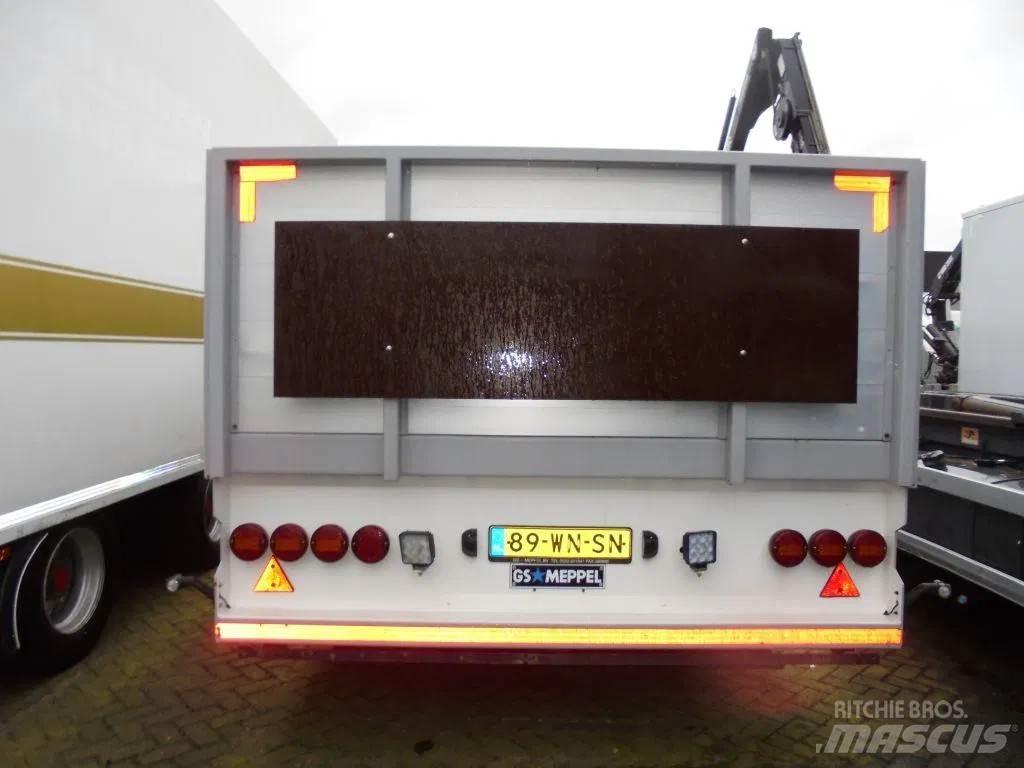 GS AN- 2000 + 2 AXLE Flatbed römorklar