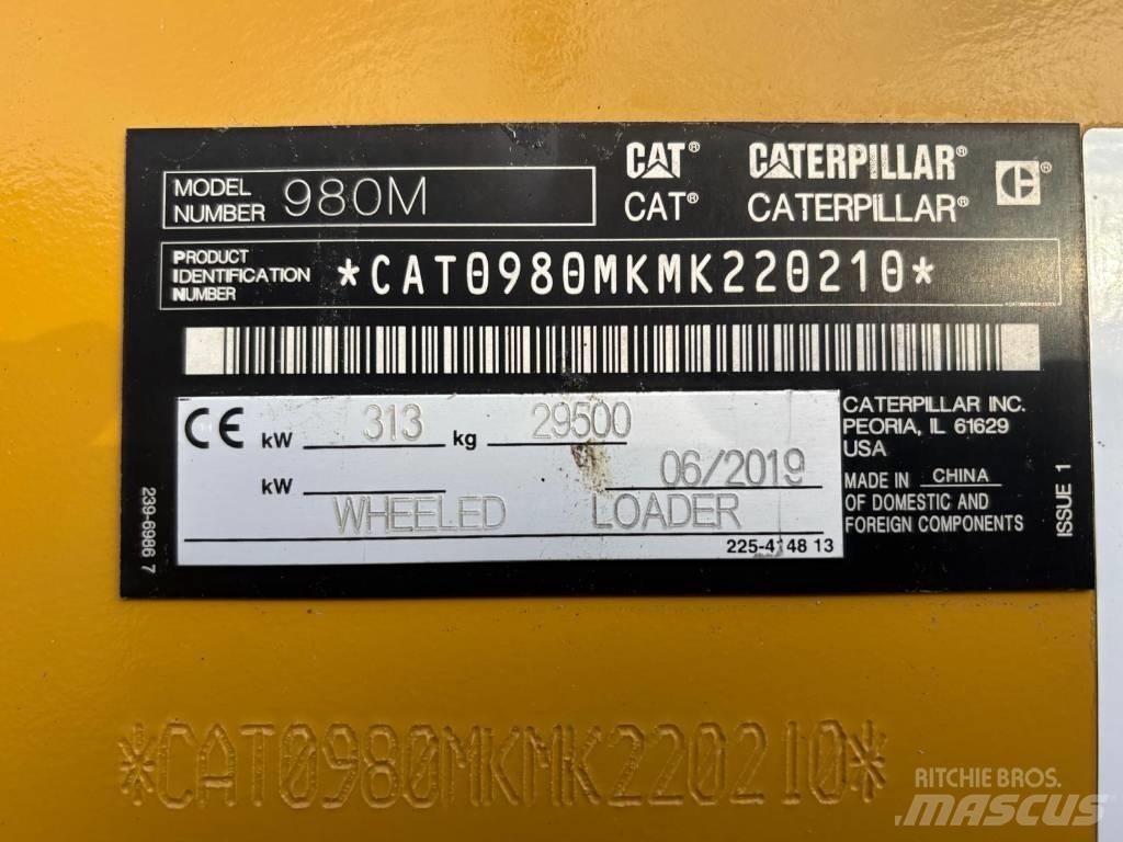 CAT 980 M Tekerlekli yükleyiciler