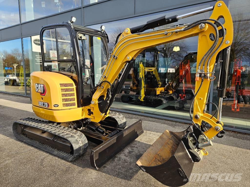 CAT 302.7 CR Mini ekskavatörler, 7 tona dek