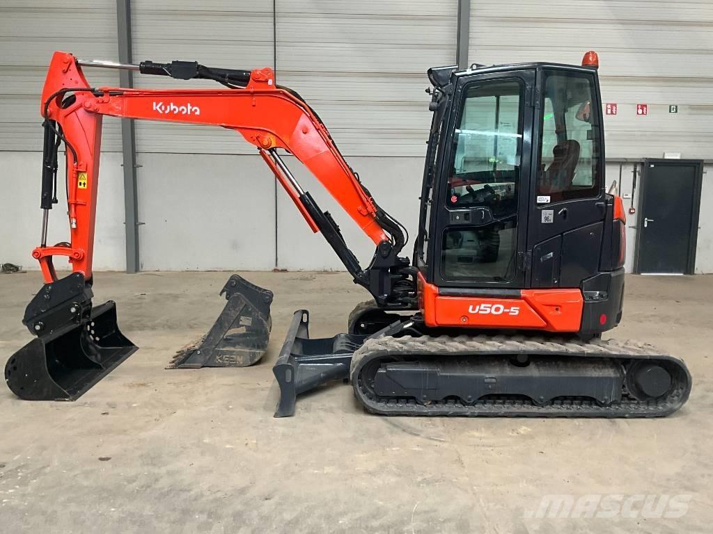 Kubota U 50-5 Mini ekskavatörler, 7 tona dek