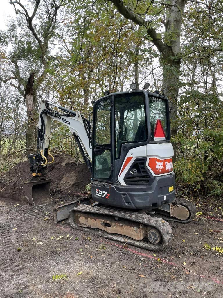 Bobcat E 27z Mini ekskavatörler, 7 tona dek