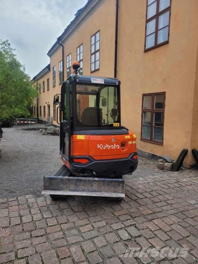 Kubota KX 027 Mini ekskavatörler, 7 tona dek