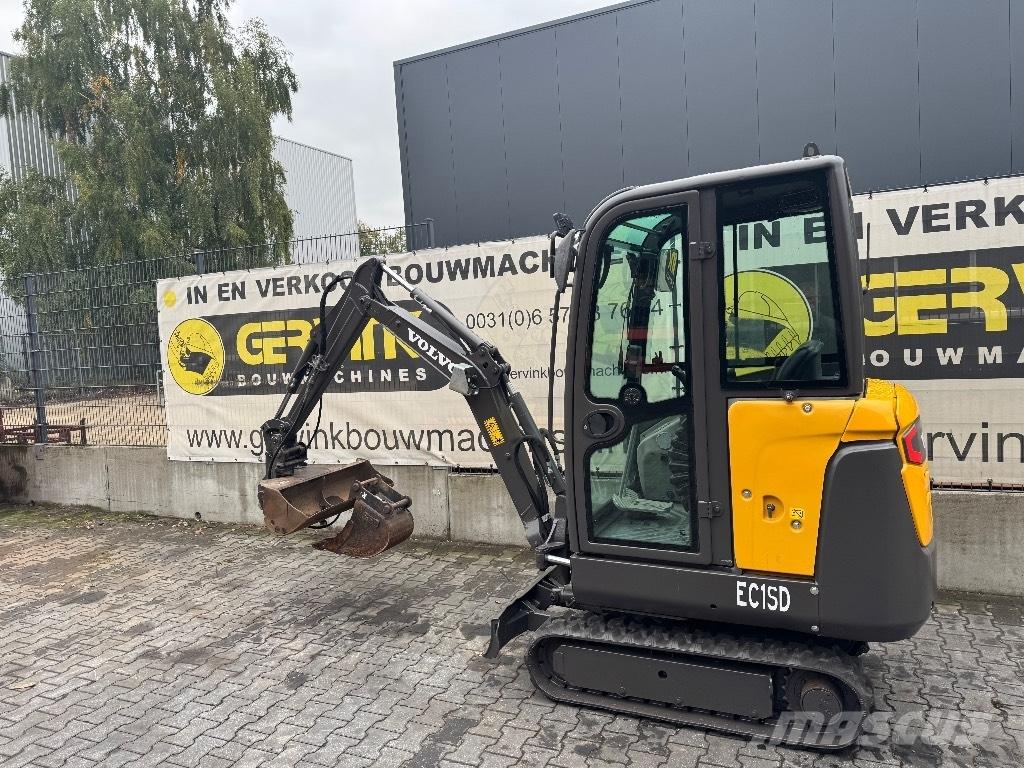 Volvo EC15 Mini ekskavatörler, 7 tona dek
