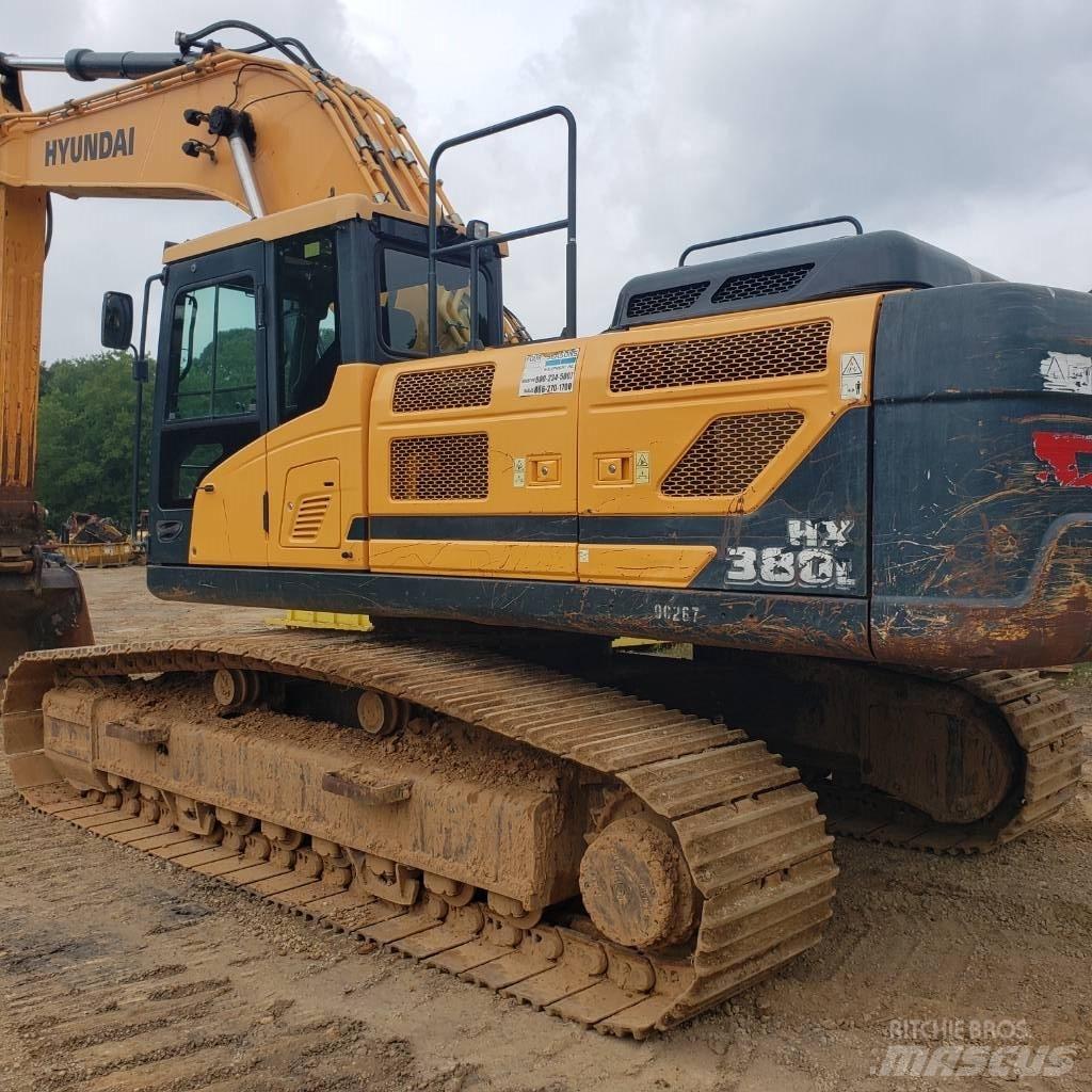 Hyundai HX 380 L Paletli ekskavatörler