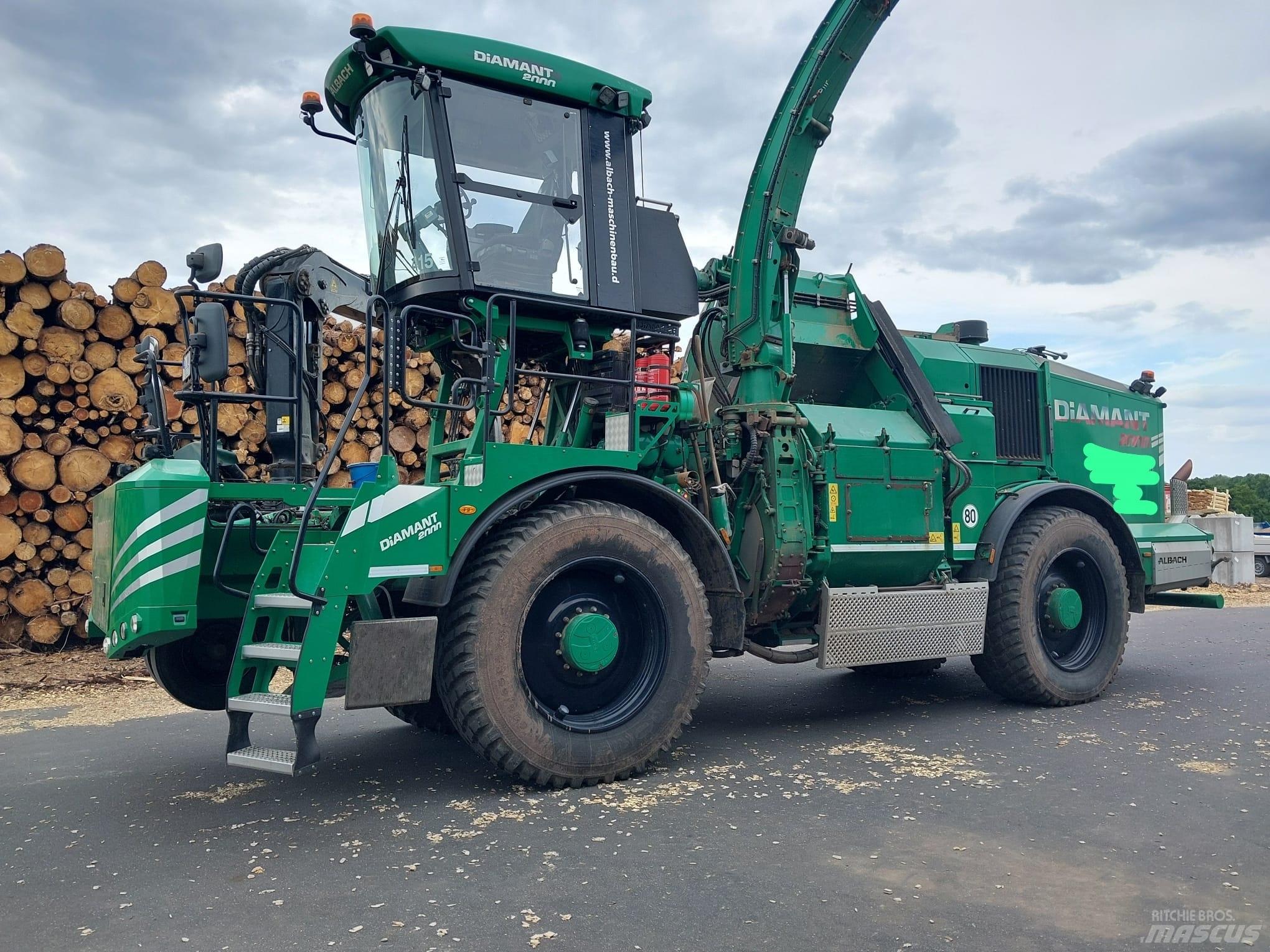 Albach Diamant 2000 Ağaç öğütücüler