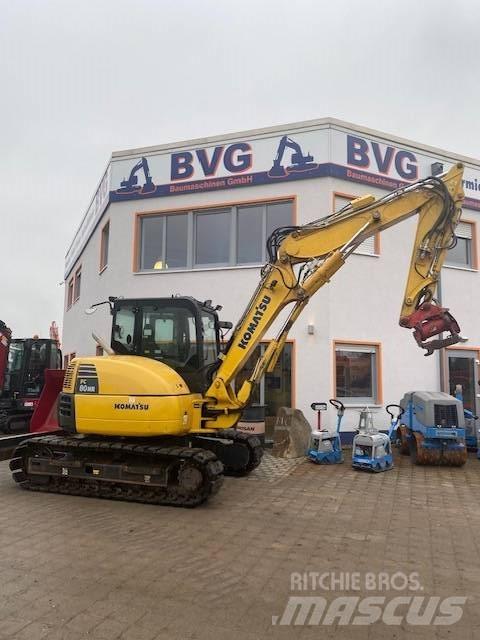 Komatsu PC80MR-3 Midi ekskavatörler 7 - 12 t