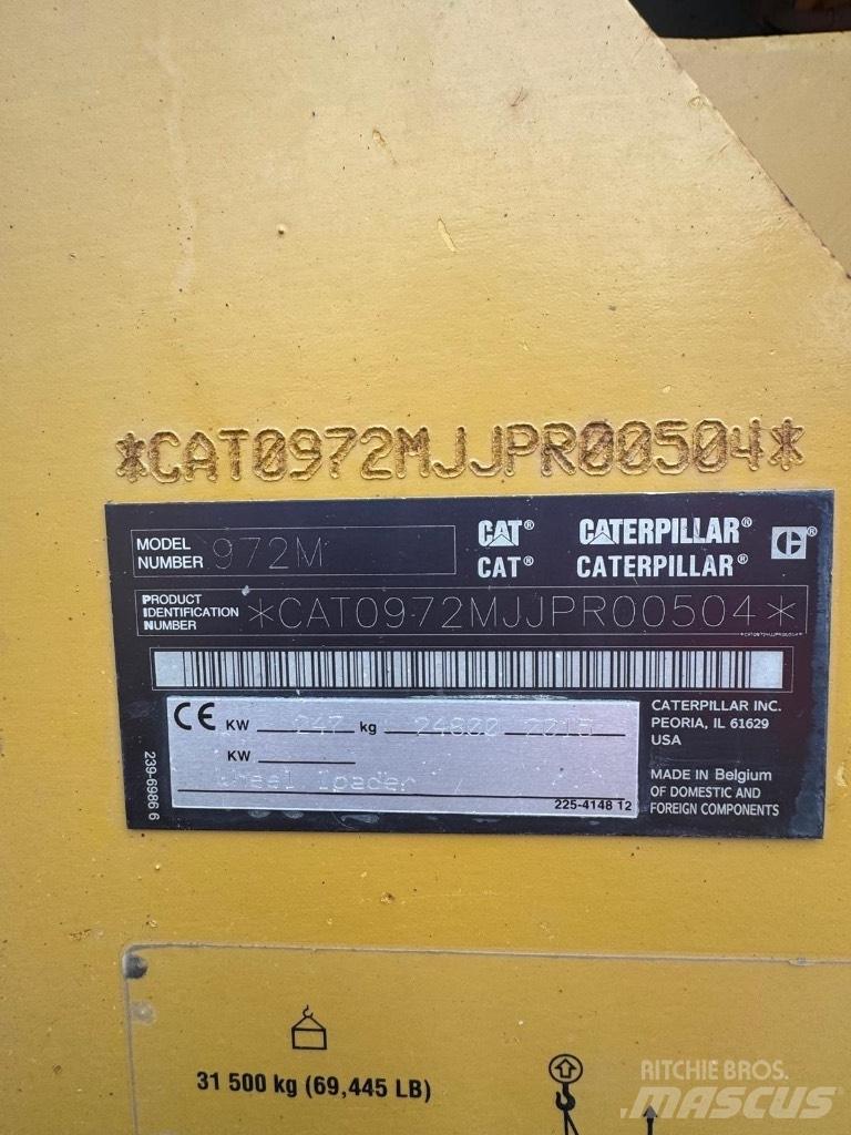 CAT 972 M Tekerlekli yükleyiciler