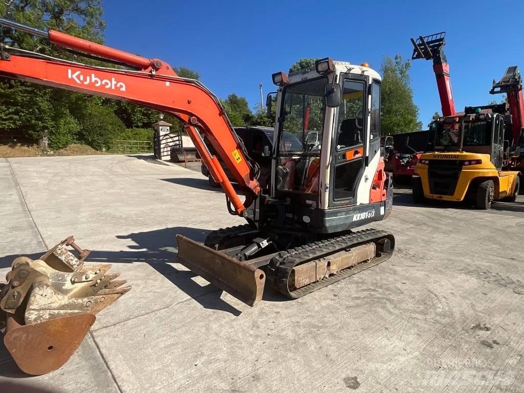 Kubota KX 101-3 A Mini ekskavatörler, 7 tona dek