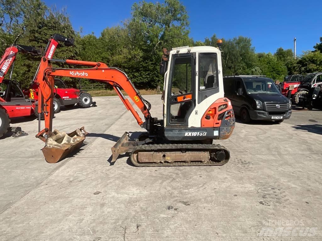 Kubota KX 101-3 A Mini ekskavatörler, 7 tona dek