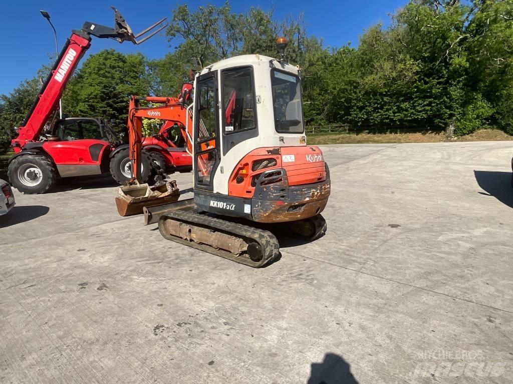 Kubota KX 101-3 A Mini ekskavatörler, 7 tona dek