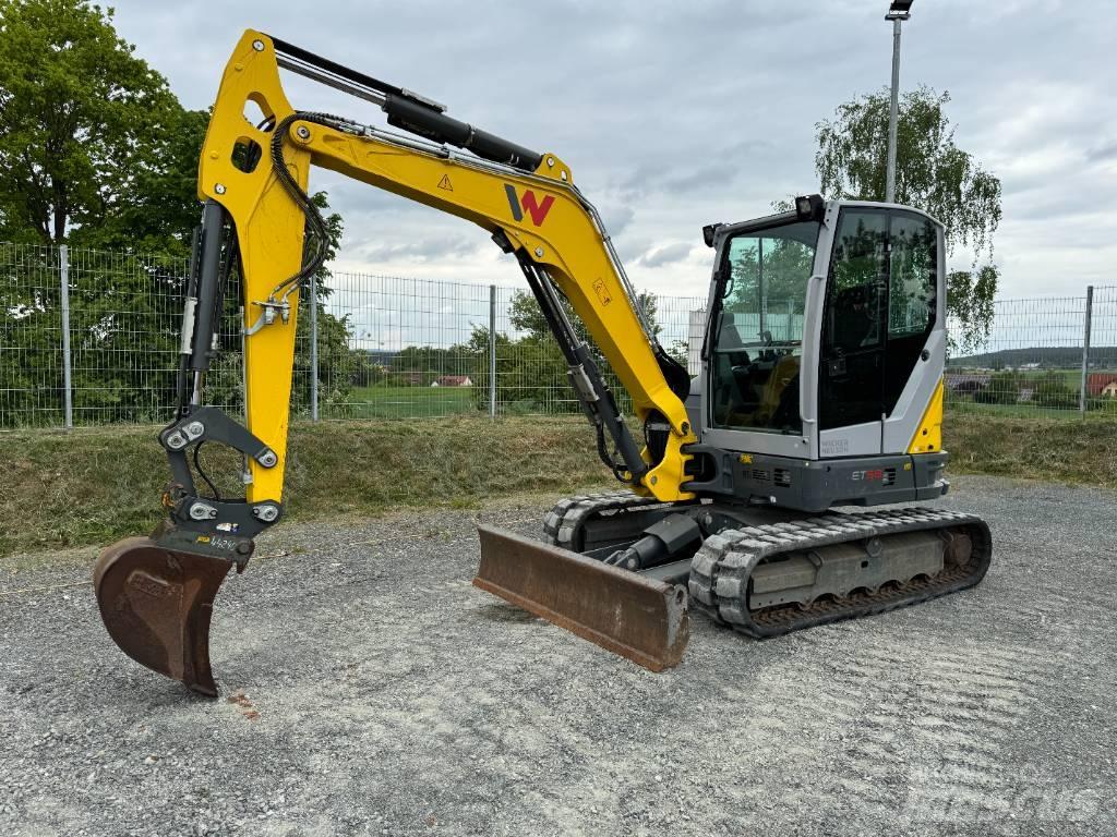 Wacker Neuson ET58 Paletli ekskavatörler