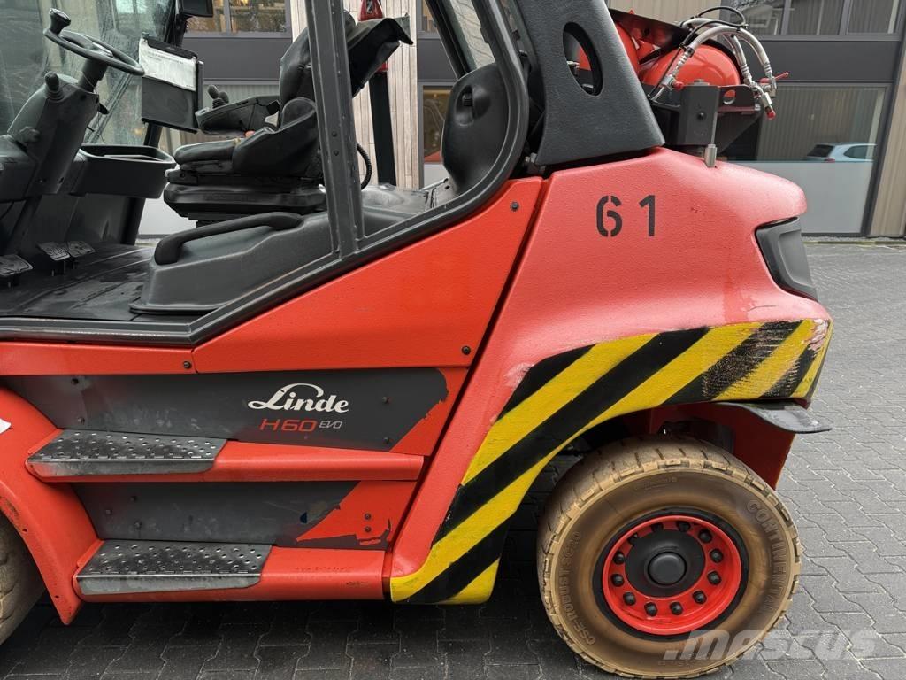 Linde H60T - 03 LPG'li forkliftler