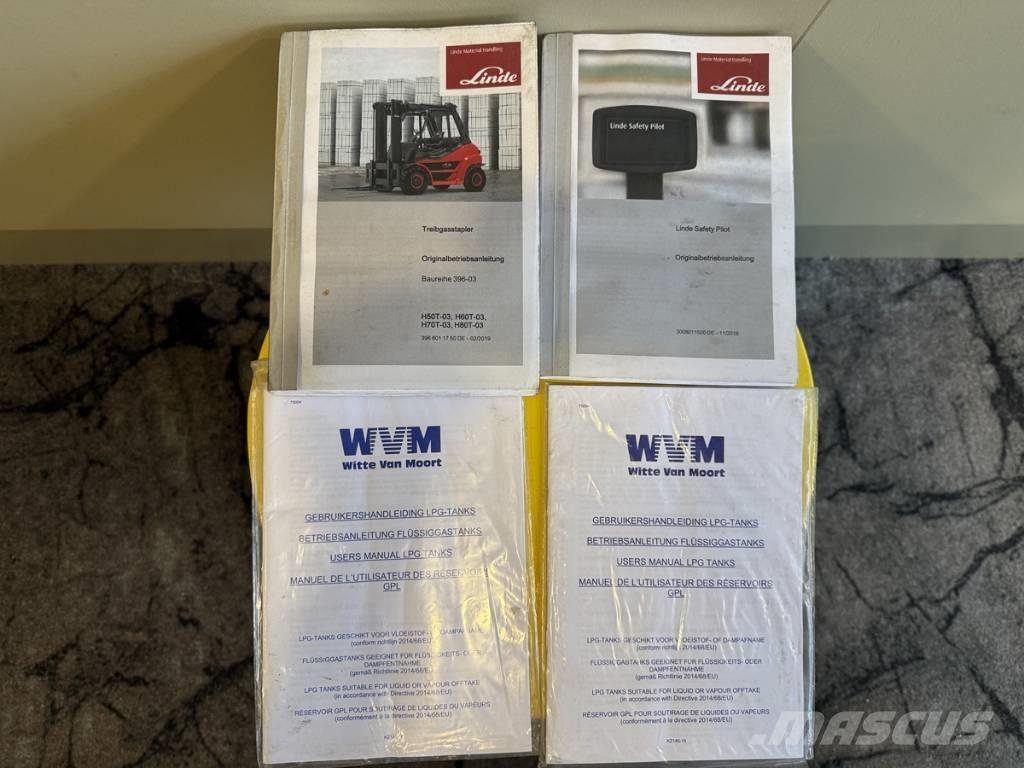 Linde H60T - 03 LPG'li forkliftler