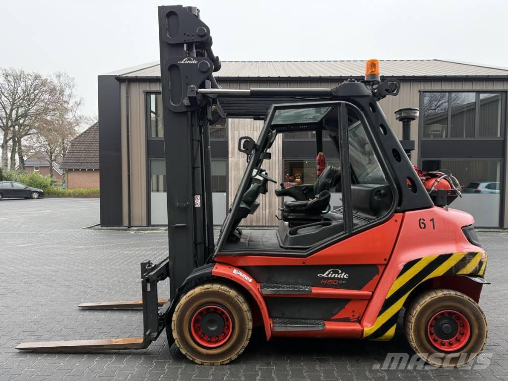 Linde H60T - 03 LPG'li forkliftler
