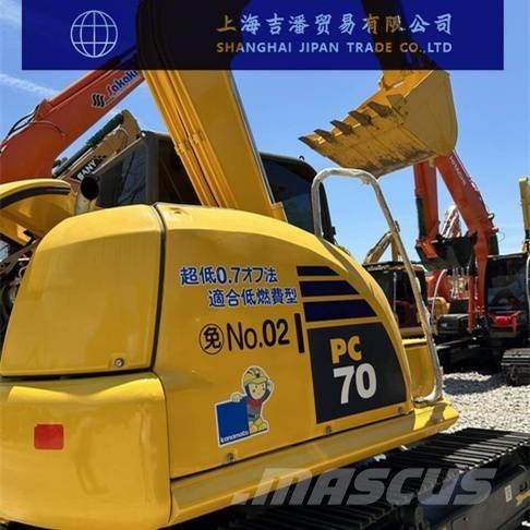 Komatsu PC 70 Paletli ekskavatörler