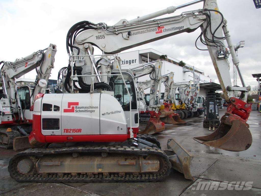 Takeuchi TB 2150 RCV Paletli ekskavatörler