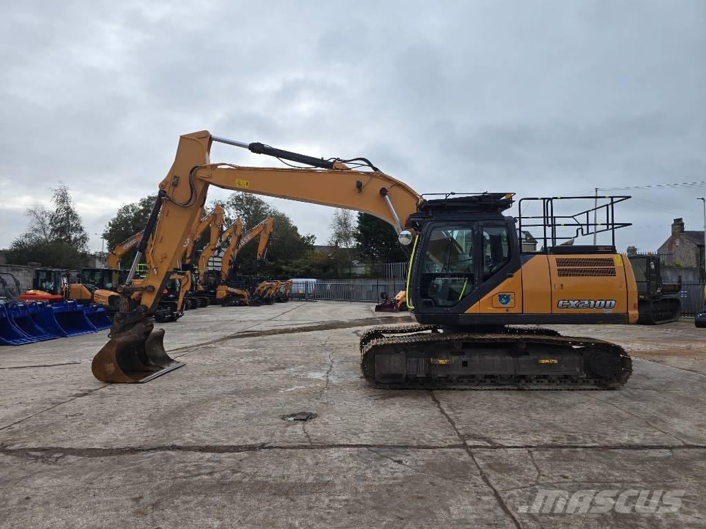 CASE CX 210 D Paletli ekskavatörler
