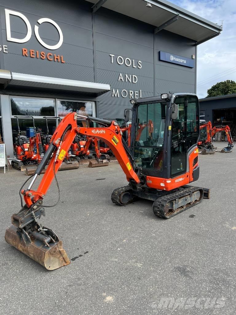 Kubota KX 018-4 Mini ekskavatörler, 7 tona dek