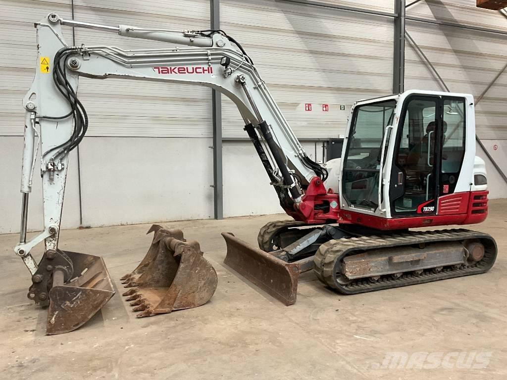 Takeuchi TB 290 Midi ekskavatörler 7 - 12 t