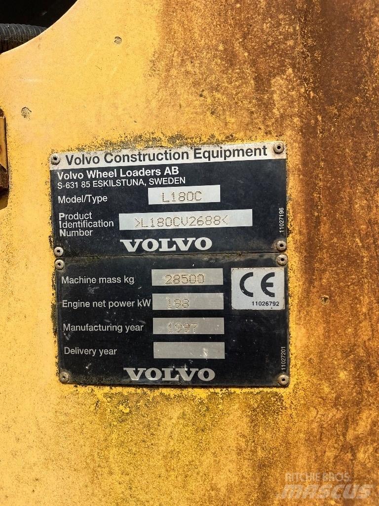 Volvo L180c Tekerlekli yükleyiciler