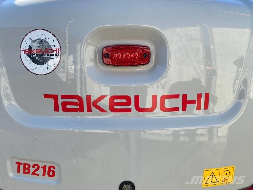 Takeuchi TB 216 A Mini ekskavatörler, 7 tona dek