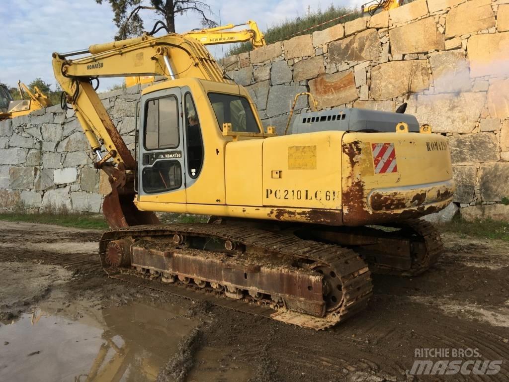 Komatsu PC210LC-6K Paletli ekskavatörler
