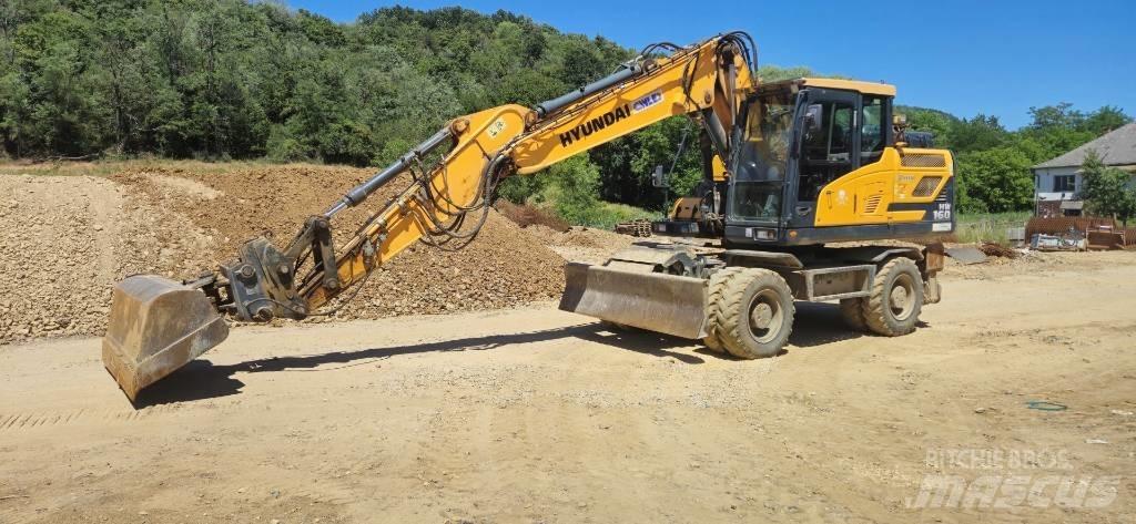 Hyundai HW 160 Lastik tekerli ekskavatörler
