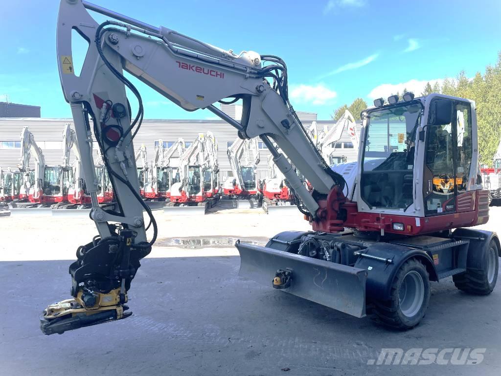Takeuchi TB 295 W Lastik tekerli ekskavatörler