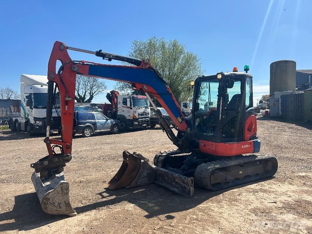 Kubota U 55-4 Mini ekskavatörler, 7 tona dek