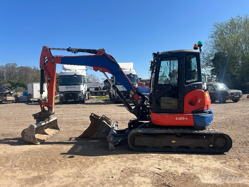 Kubota U 55-4 Mini ekskavatörler, 7 tona dek
