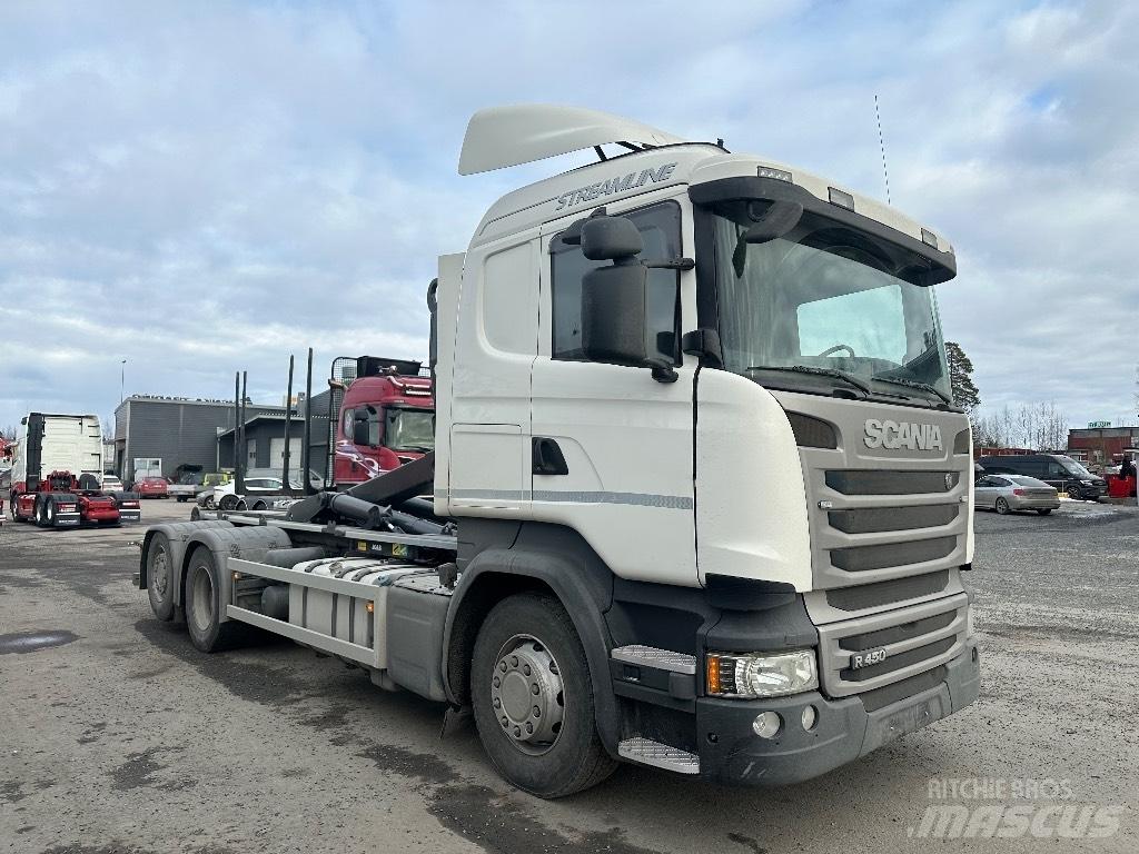 Scania R 450 6x2*4 Vinçli kamyonlar