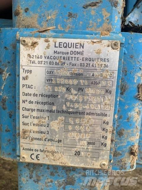  DOME OXY 22000 Sivi gübre ve ilaç tankerleri