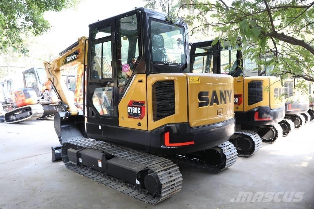 Sany SY 60 C Mini ekskavatörler, 7 tona dek