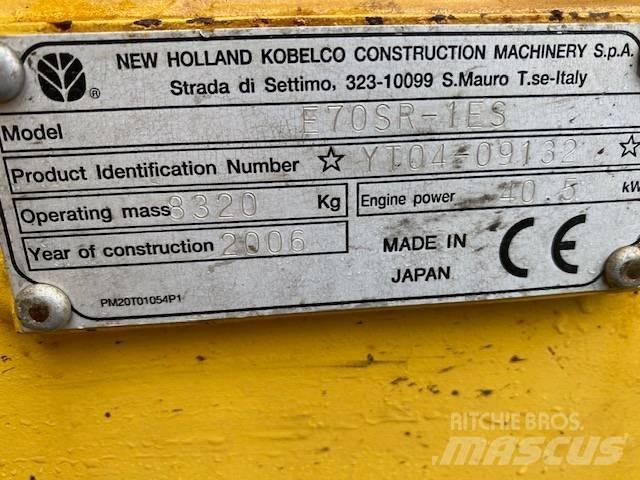 New Holland E 70 SR Midi ekskavatörler 7 - 12 t