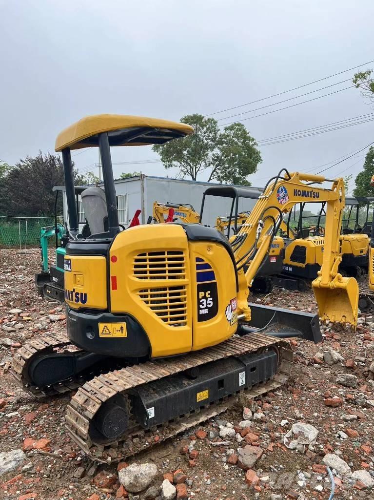 Komatsu PC 35 MR-3 Mini ekskavatörler, 7 tona dek