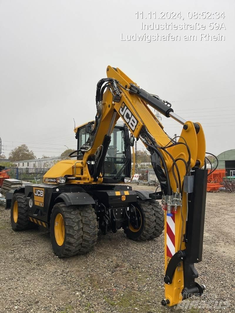 JCB HydraDig 110W Lastik tekerli ekskavatörler
